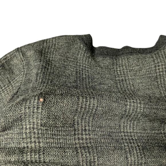 Lauren Ralph Lauren Plaid Size 100% Wool Multi Gray Sweater - Picture 13 of 13